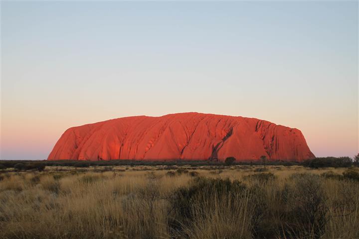 Australia ulura rock