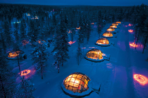 Igloo Village Kakslauttanen , Finlandia
