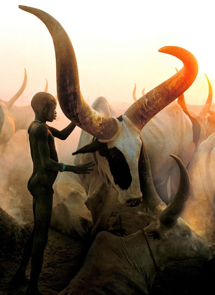Dinka People Of Southern Sudan