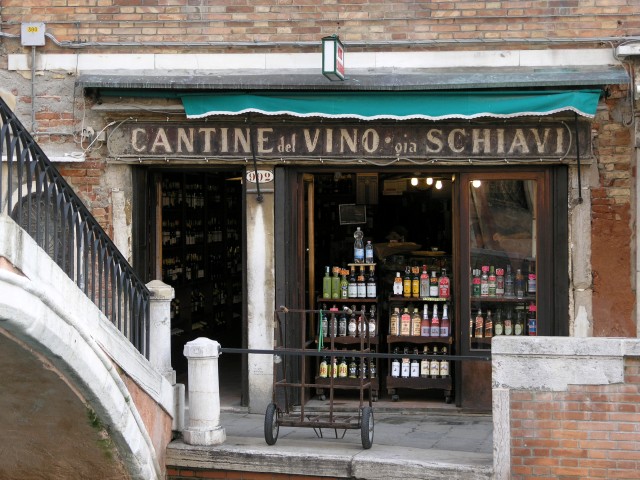 A great place in Venice for a glass of wine and some cicchetti.