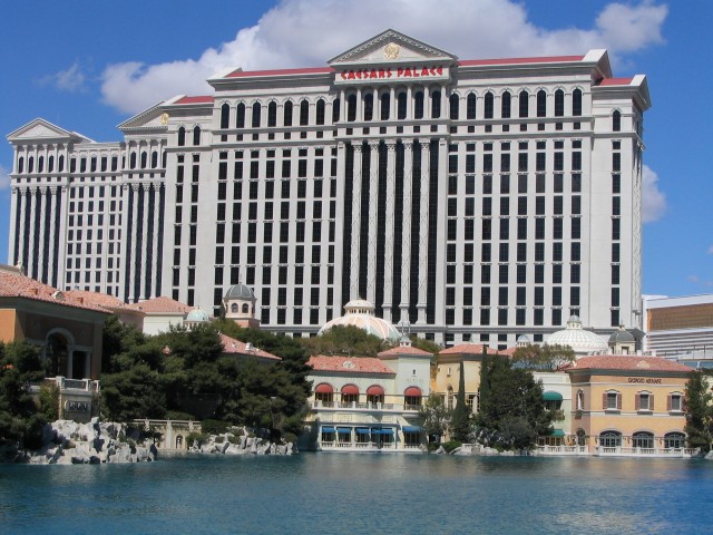 Caesars_Palace_-_Across_Bellagio_Lake